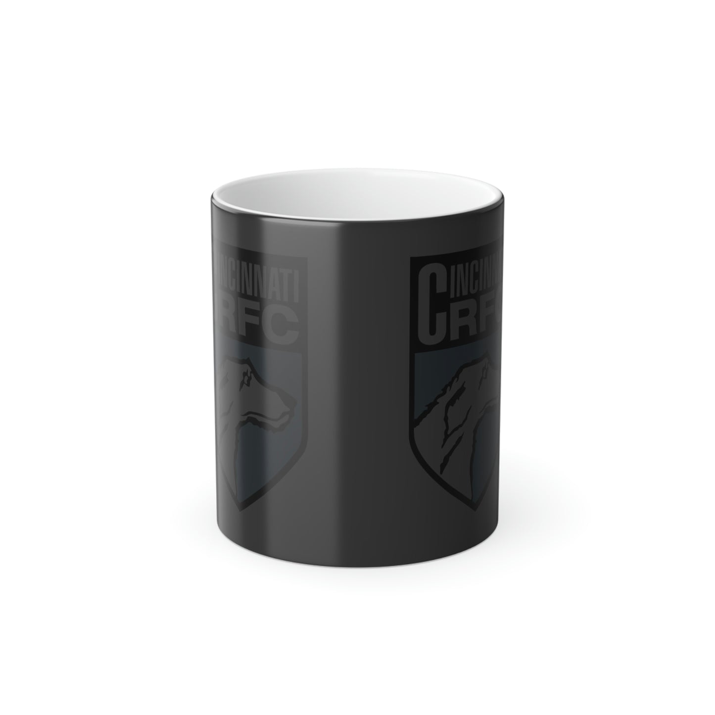 Color Morphing Mug (11oz) | CRFC Wolfhounds Blue Crest