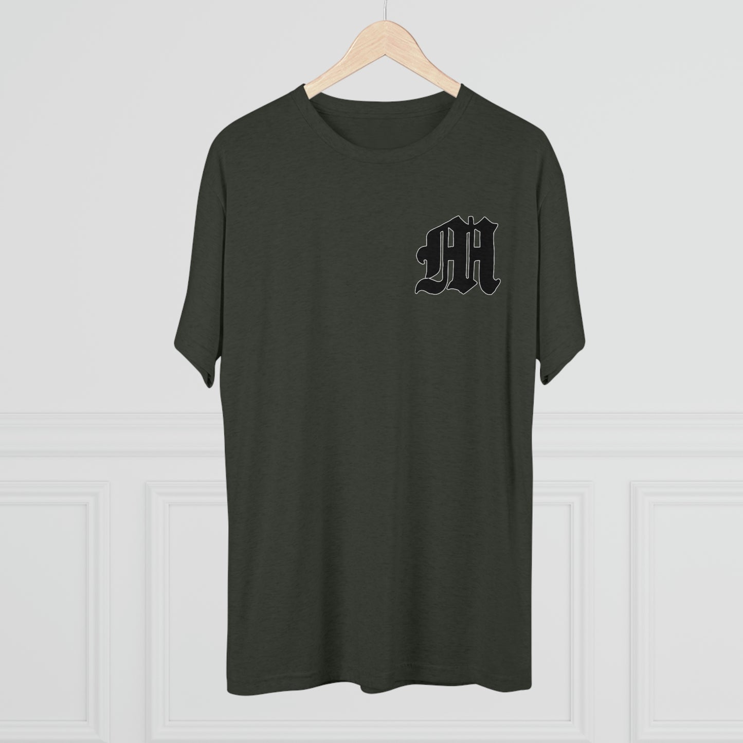Unisex Tri-Blend Crew Tee | Mothers Tattoo Double Panther Logo by Brendan Houston (IG: @ohbhave)