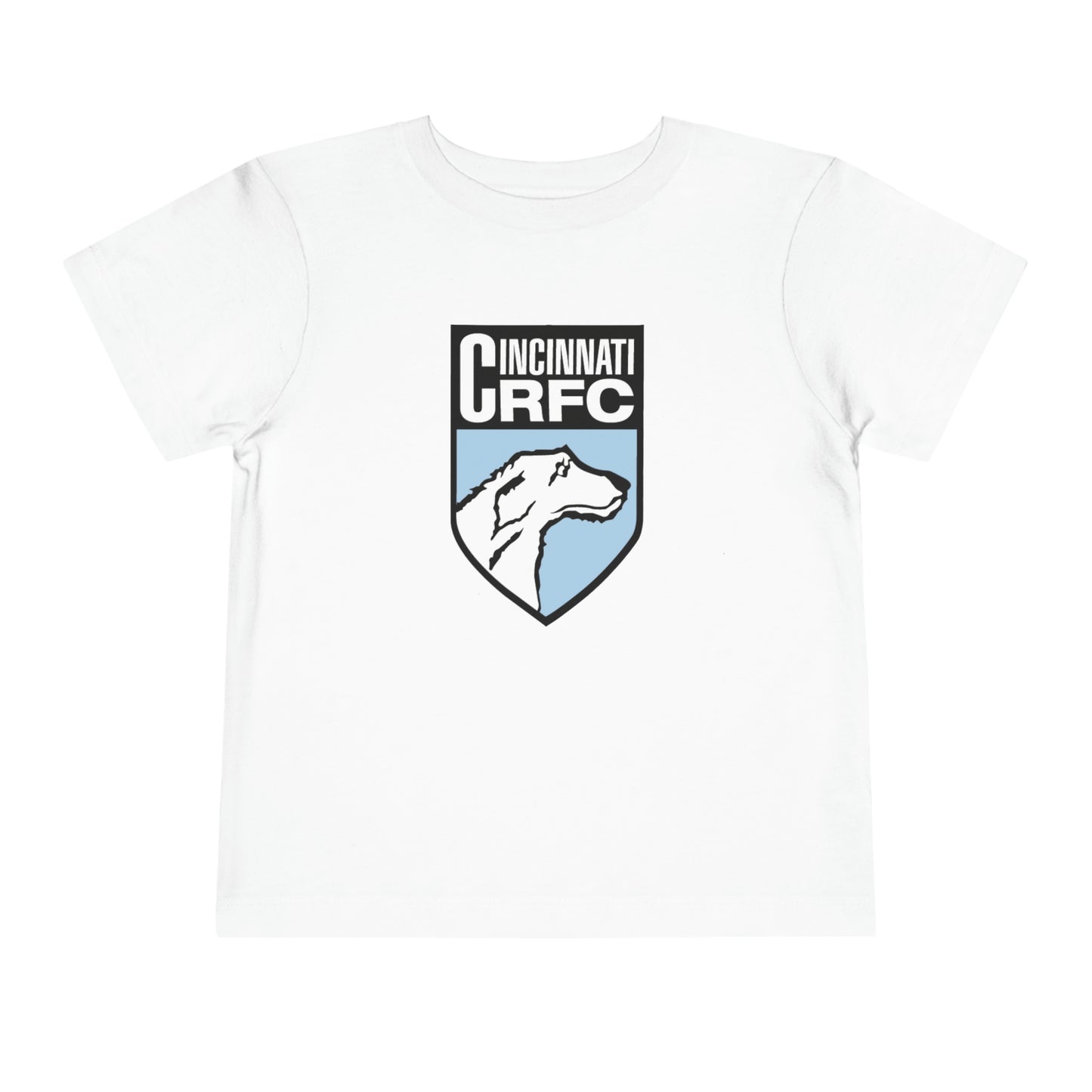 Toddler Short Sleeve Tee | CRFC Wolfhounds Blue Crest