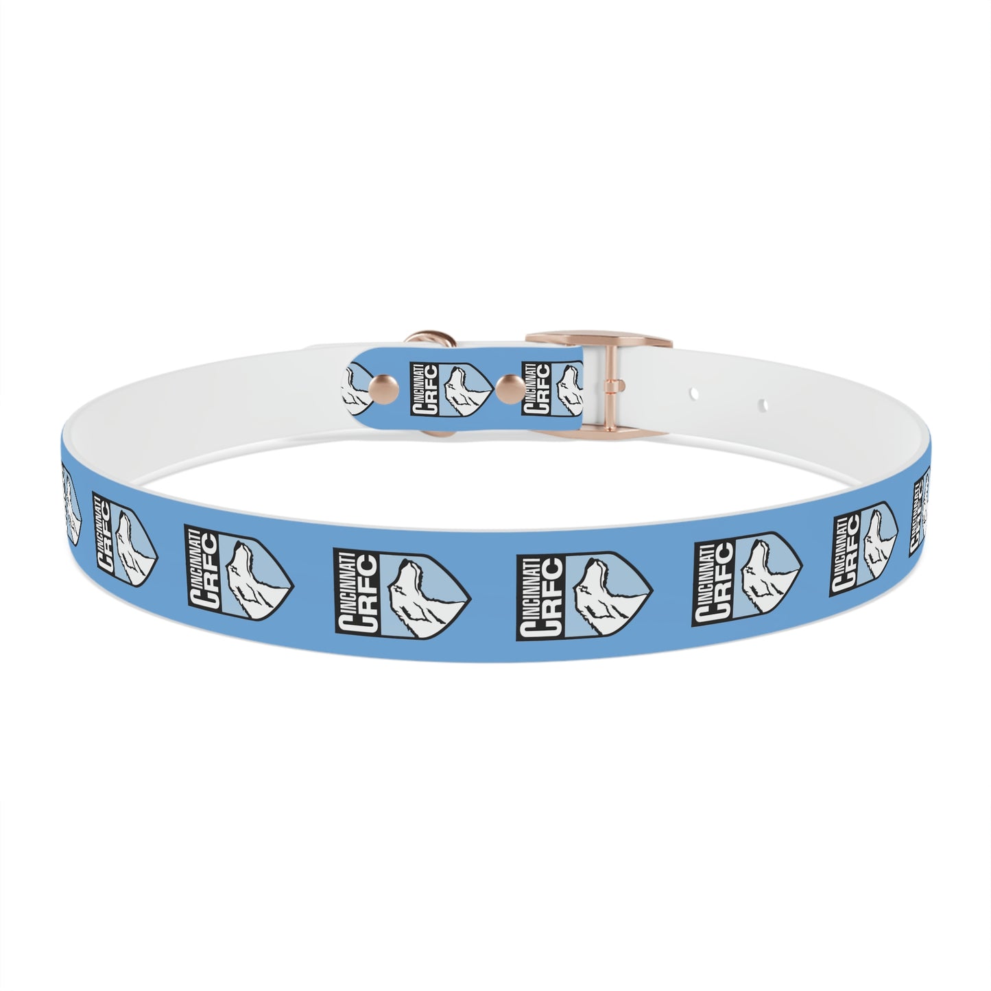 Dog Collar | CRFC Wolfhounds Blue Crest