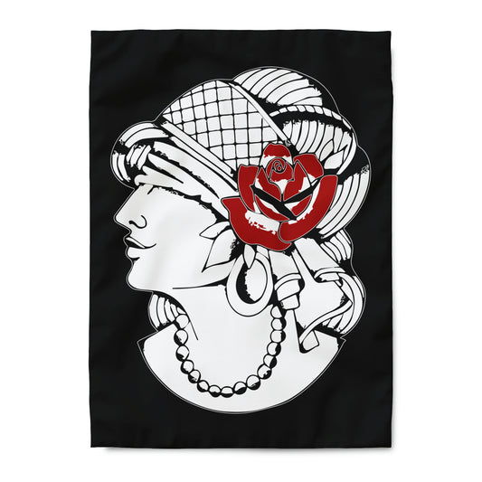 Duvet Cover | Gypsy's Red Rose Gypsy Lady (by @ryseart)