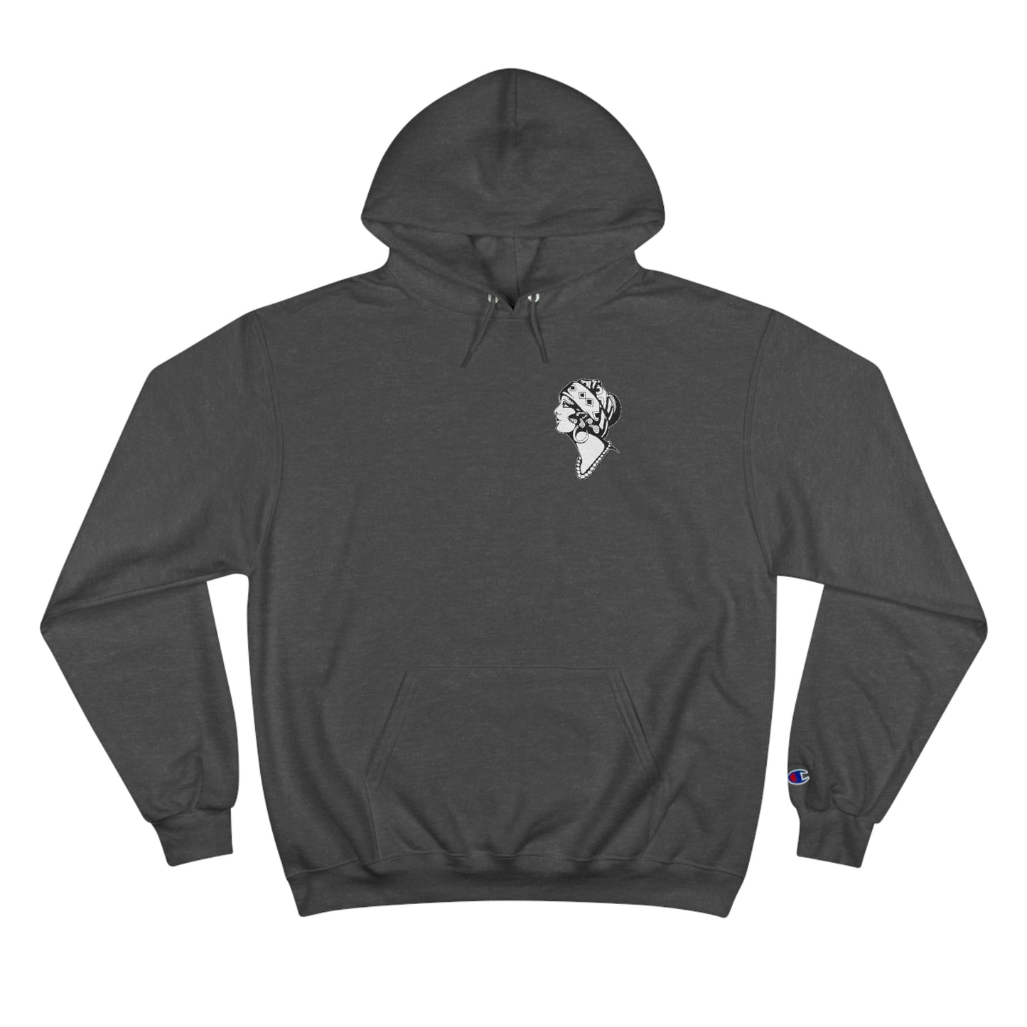 Unisex Champion Hoodie | Gypsy's Dancing Gypsy Lady (by @tylerabnertattoo)