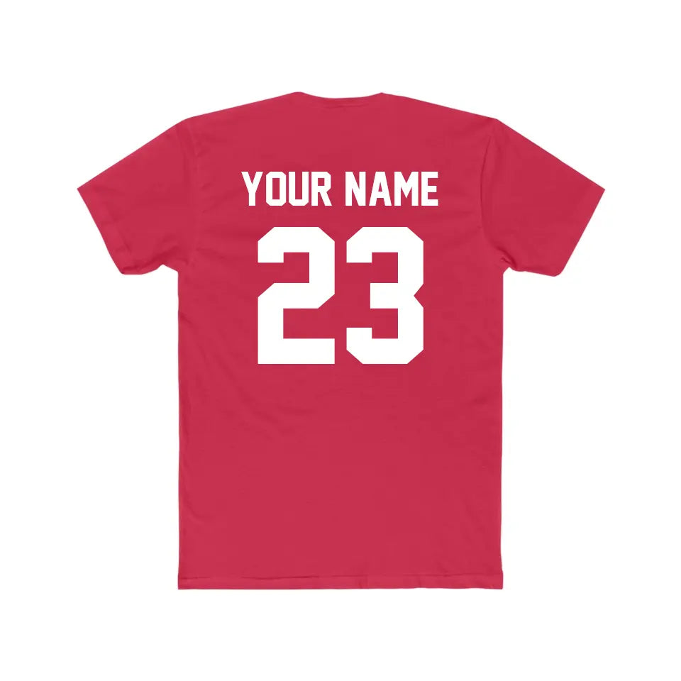 Personalized Unisex Adult Crew T | Norsemen Hockey