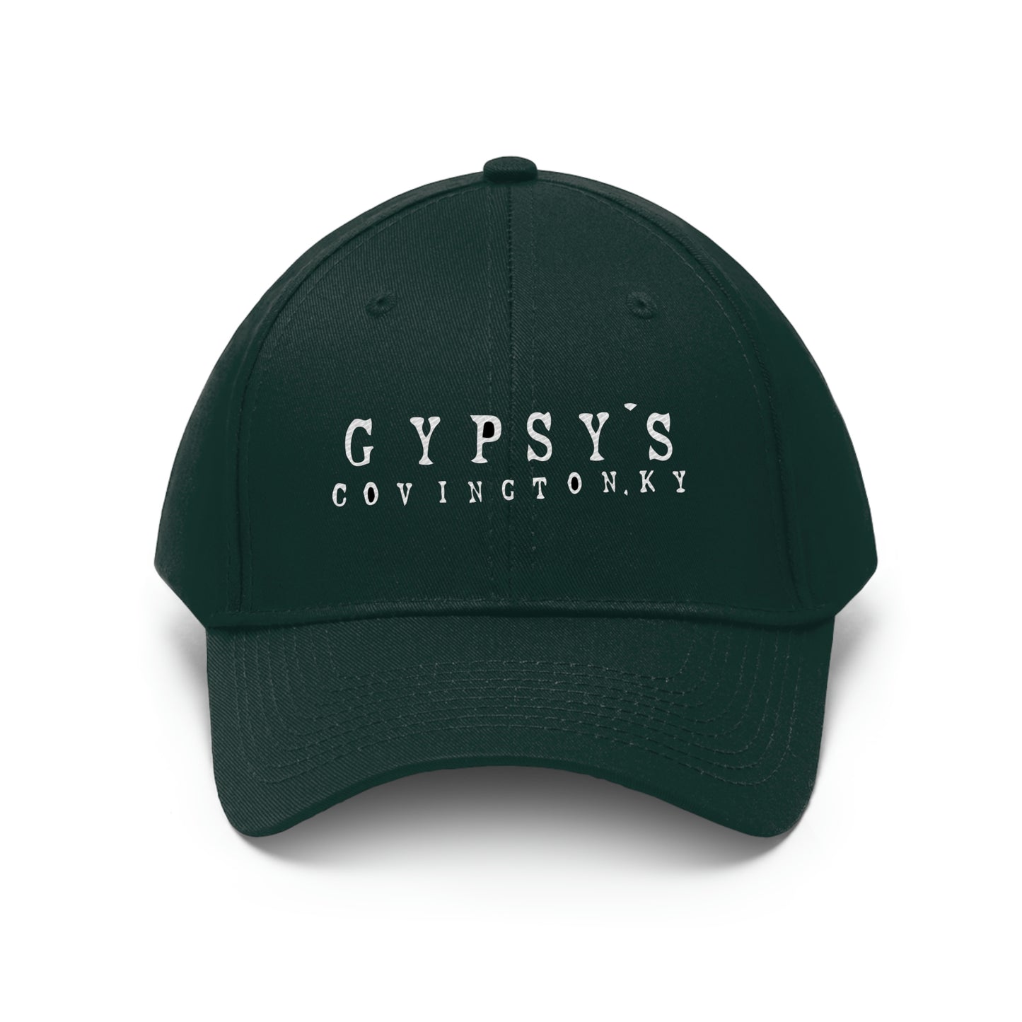 Unisex Twill Hat | Gypsy's Lettering (by @tylerabnertattoo)