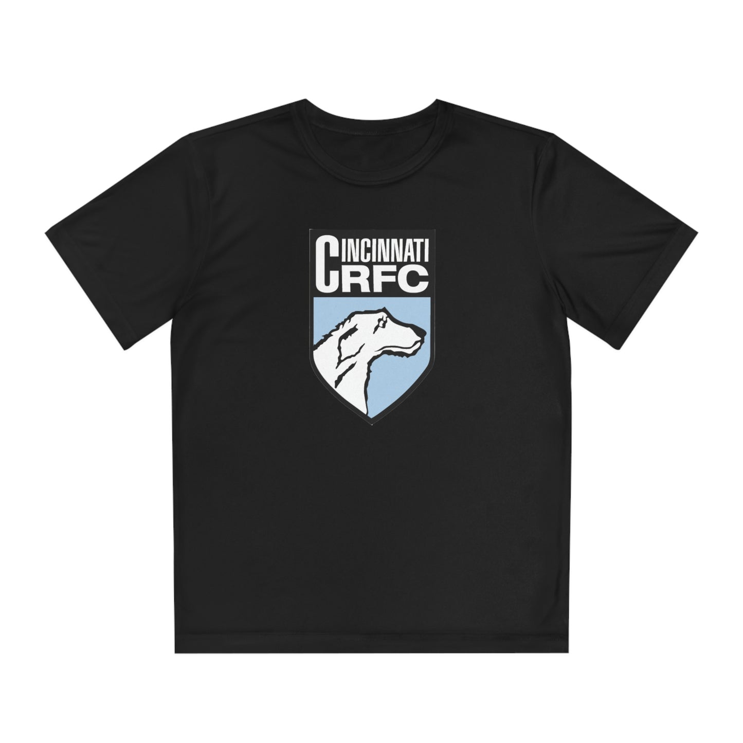 Youth Competitor Tee | CRFC Wolfhounds Blue Crest