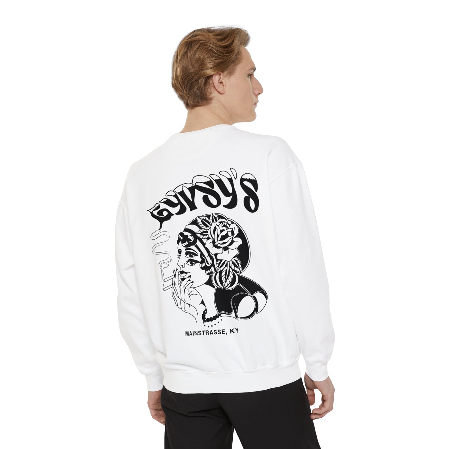 Unisex Comfort Colors Crewneck Sweatshirt | Gypsy's Double Gypsy Lady (by @ohbhave)