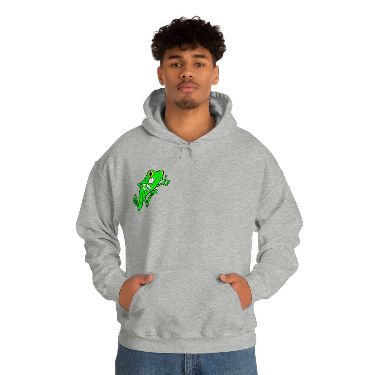 Unisex Heavy Blend™ Hoodie | QCRFC Frogs Logo