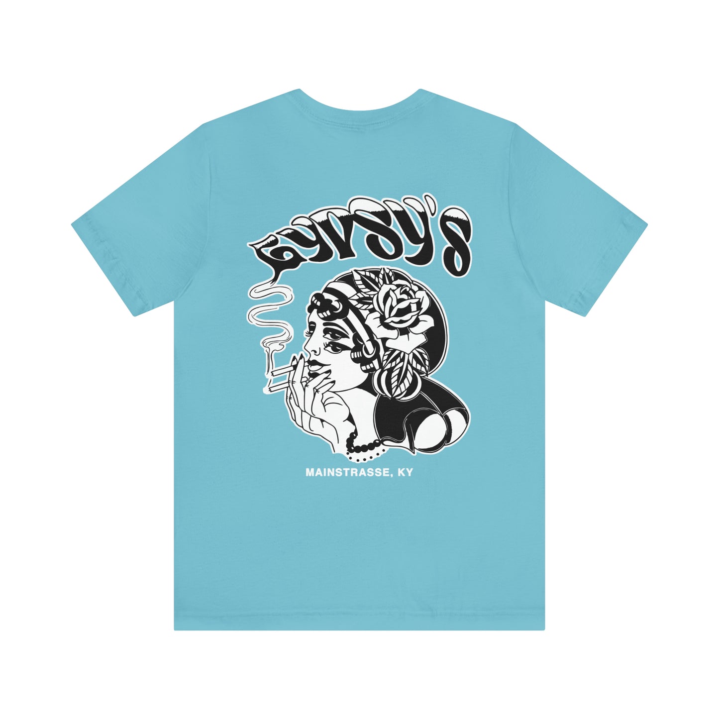 Unisex Jersey Short Sleeve Tee | Gypsy's Double Gypsy Lady (by @ohbhave)
