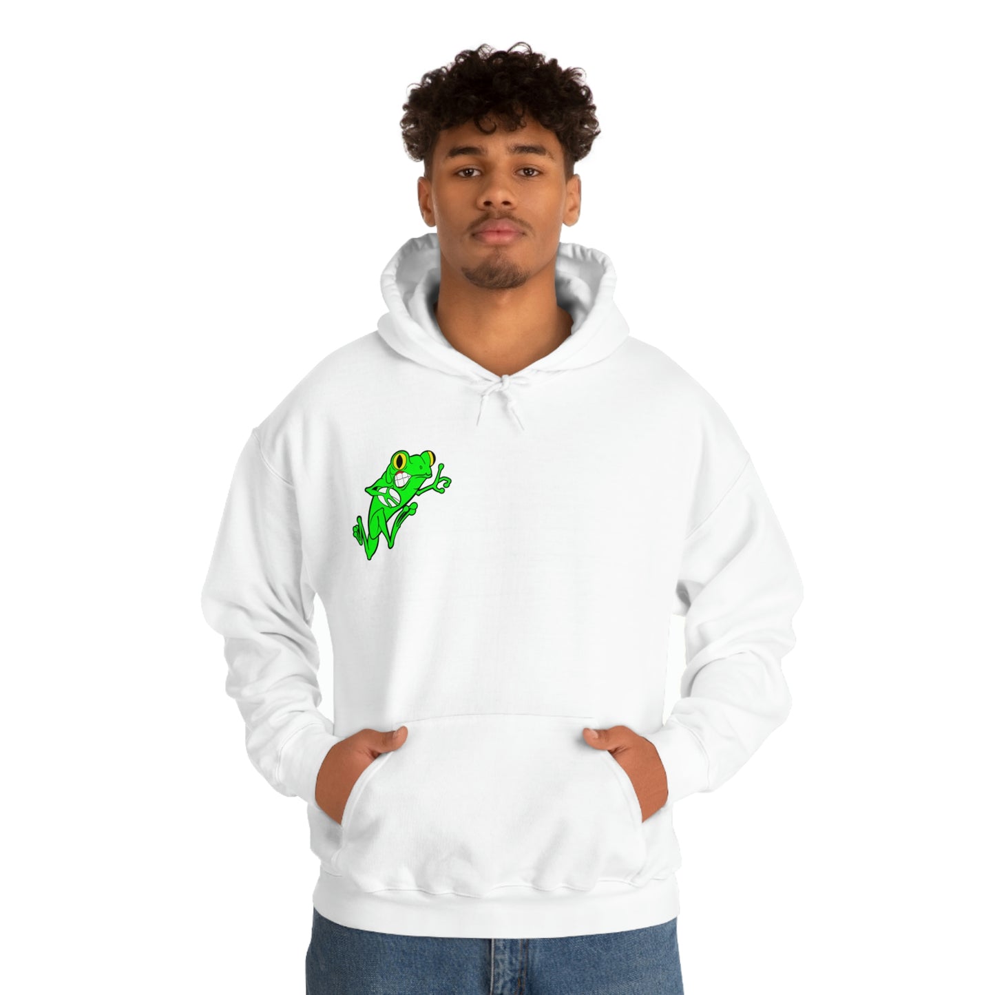 Unisex Heavy Blend™ Hoodie | QCRFC Frogs Logo