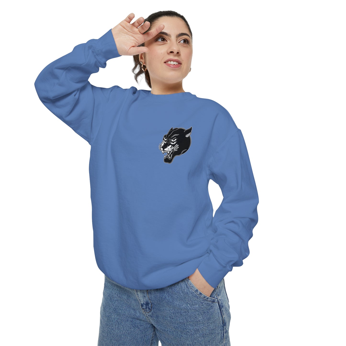 Unisex Comfort Colors Crewneck Sweatshirt | Gypsy's Double Gypsy Lady (by @ohbhave)