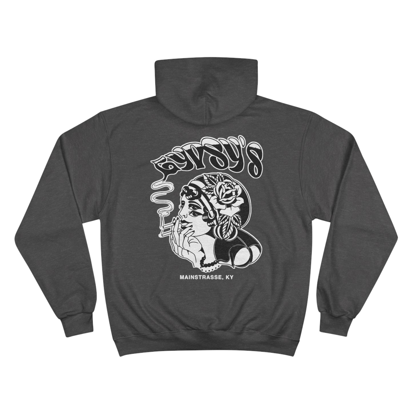Unisex Champion Hoodie | Gypsy's Double Gypsy Lady (by @ohbhave)