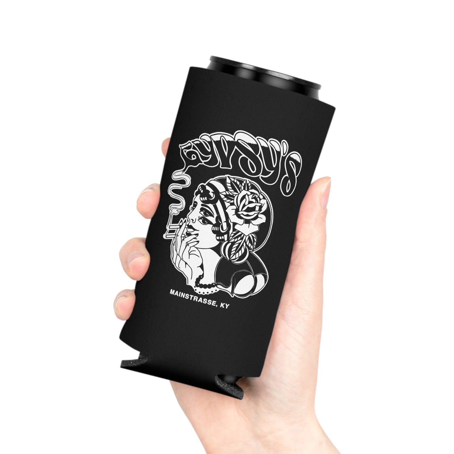 Black Coozie (Reg. & Thin) | Gypsy's Double Gypsy Lady (by @ohbhave)