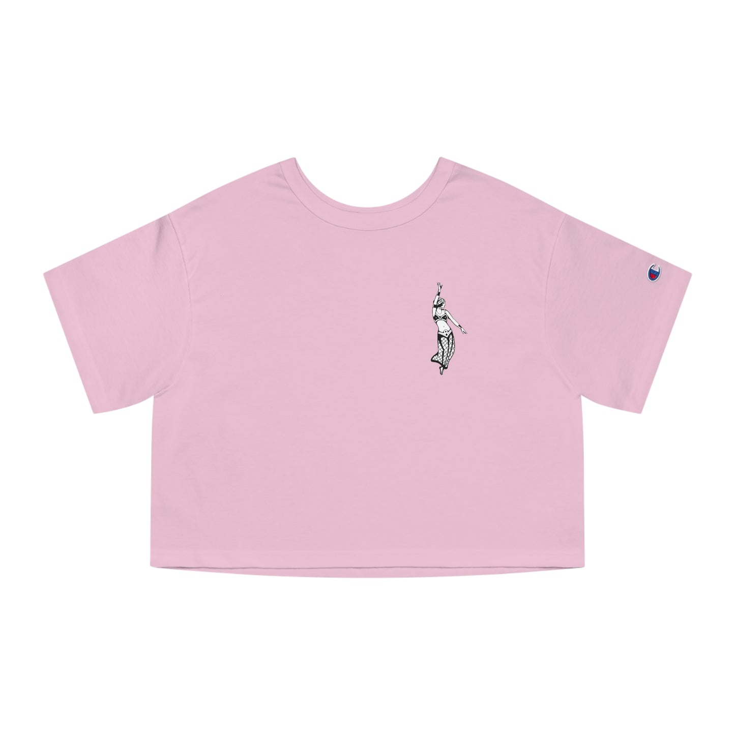 Champion Heritage Crop Top Tee | Gypsy's Dancing Gypsy Lady (by @tylerabnertattoo)