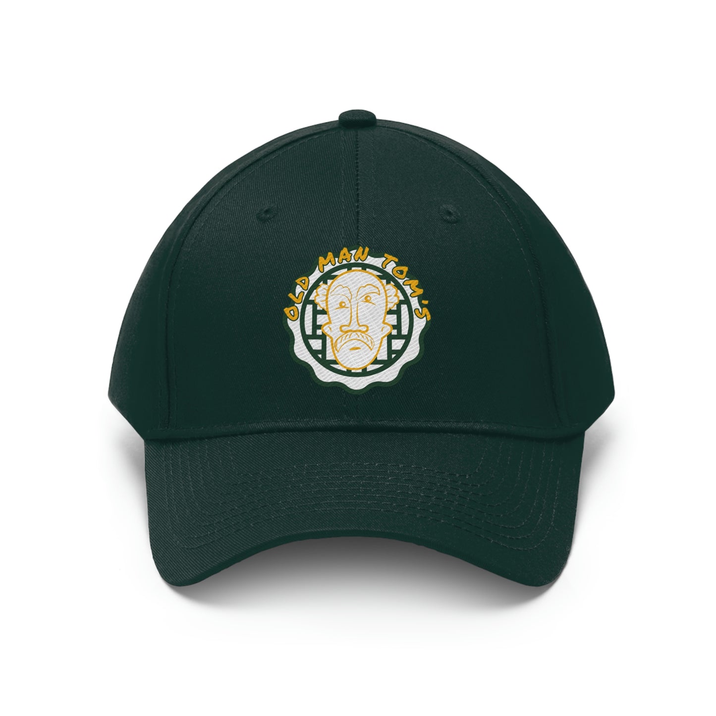 Old Man Tom's Logo Unisex Twill Hat