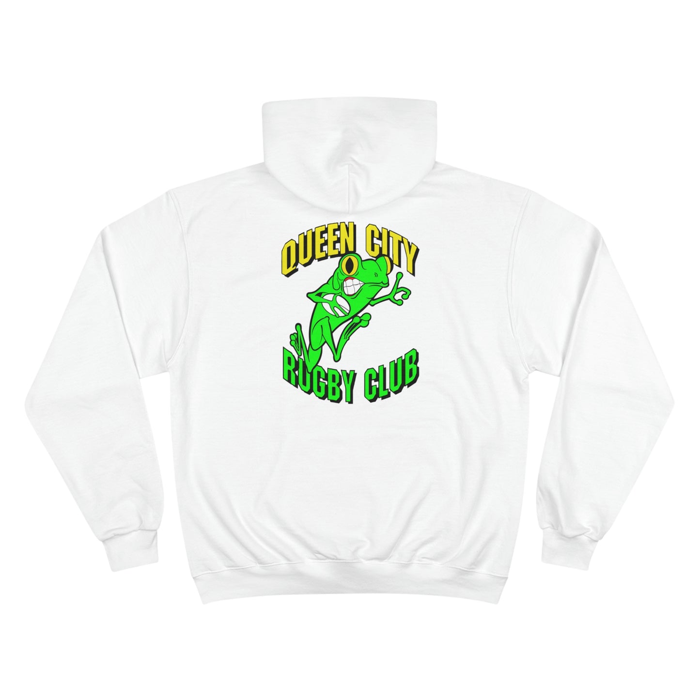 Champion Hoodie | QCRFC Frogs Logo