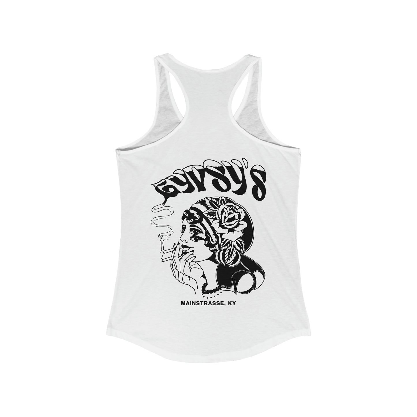 Women's Racerback Tank | Gypsy's Double Gypsy Lady (by @ohbhave)