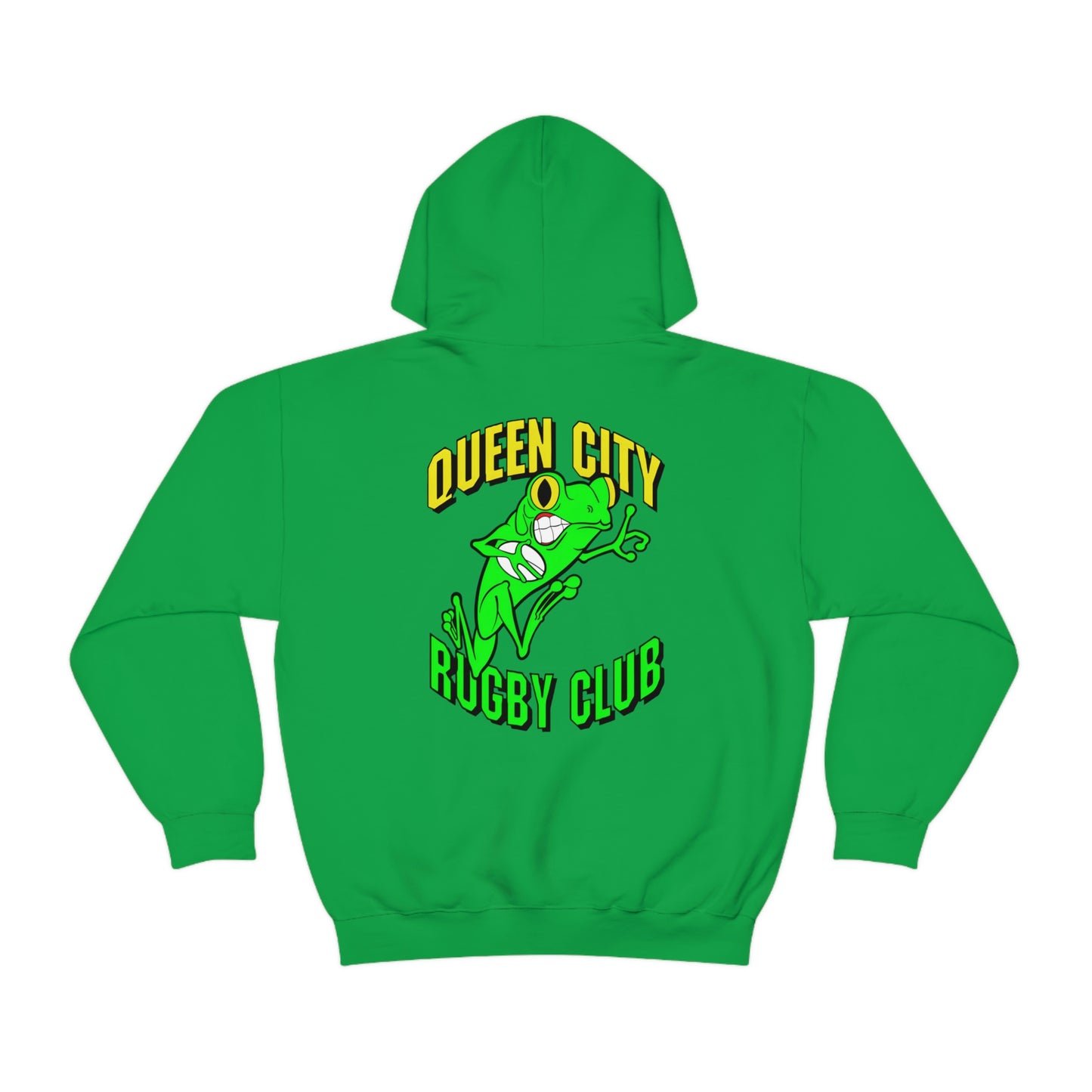 Unisex Heavy Blend™ Hoodie | QCRFC Frogs Logo