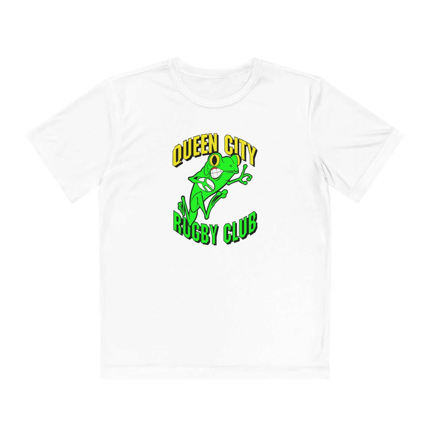 Youth Competitor Tee | QCRFC Frogs Logo