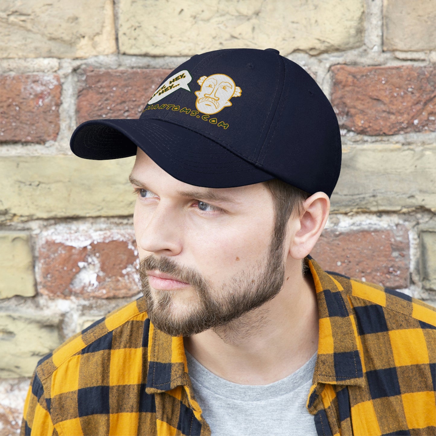 Old Man Tom's "Hey!" Unisex Twill Hat