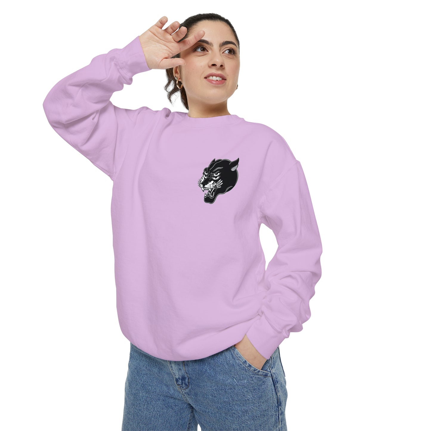 Unisex Comfort Colors Crewneck Sweatshirt | Gypsy's Double Gypsy Lady (by @ohbhave)