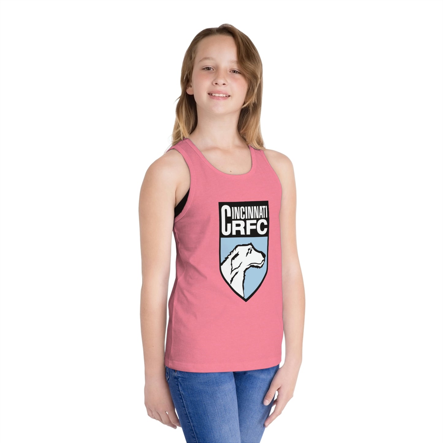 Kid's Unisex Tank Top | CRFC Wolfhounds Blue Crest