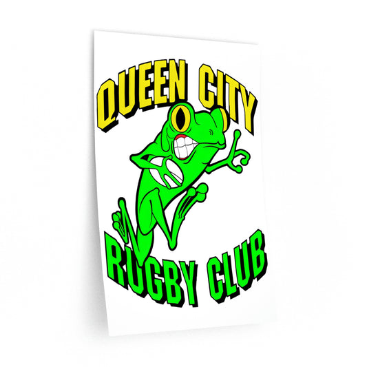 Wall Decal (3 Sizes) | QCRFC Frogs Logo