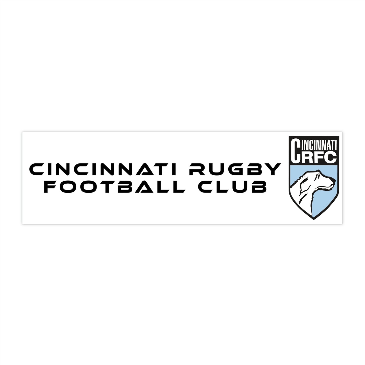 Bumper Sticker | CRFC Wolfhounds Blue Crest