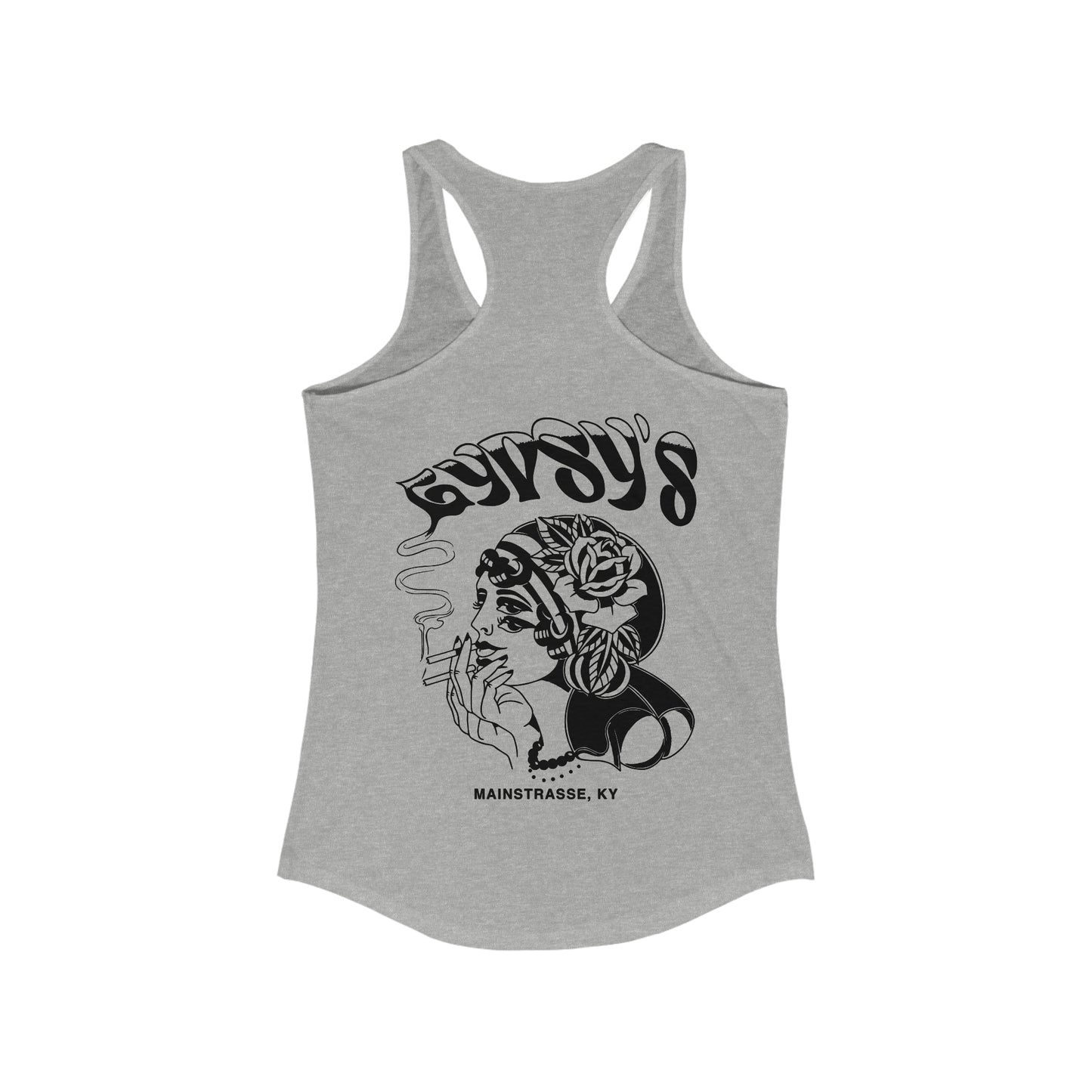 Women's Racerback Tank | Gypsy's Double Gypsy Lady (by @ohbhave)