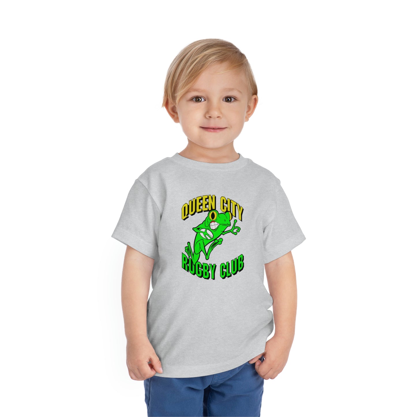 Toddler Tee | QCRFC Frogs Logo