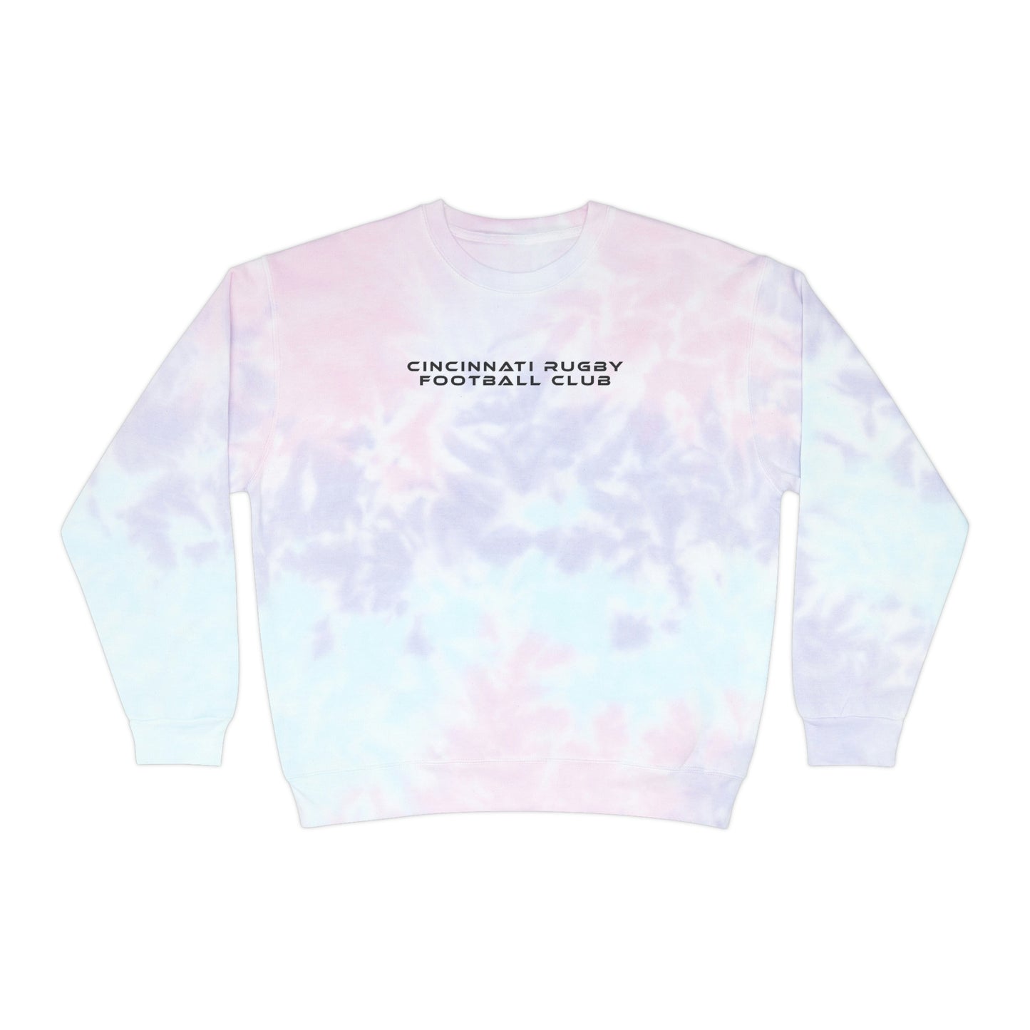 Unisex Tie-Dye Crewneck Sweatshirt | CRFC Wolfhounds Blue Crest