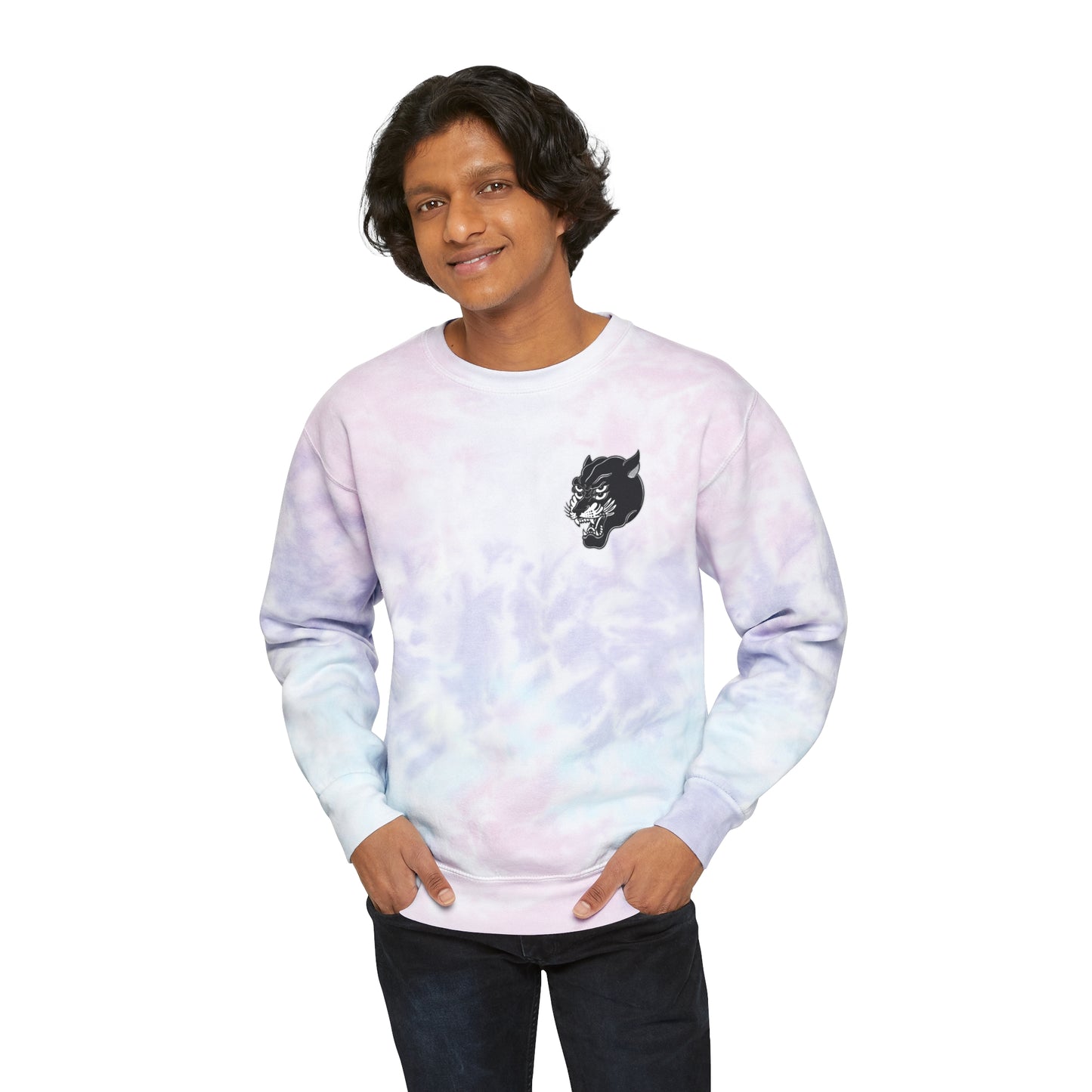 Unisex Comfort Colors Tie-Dye Crewneck Sweatshirt | Gypsy's Double Gypsy Lady (by @ohbhave)