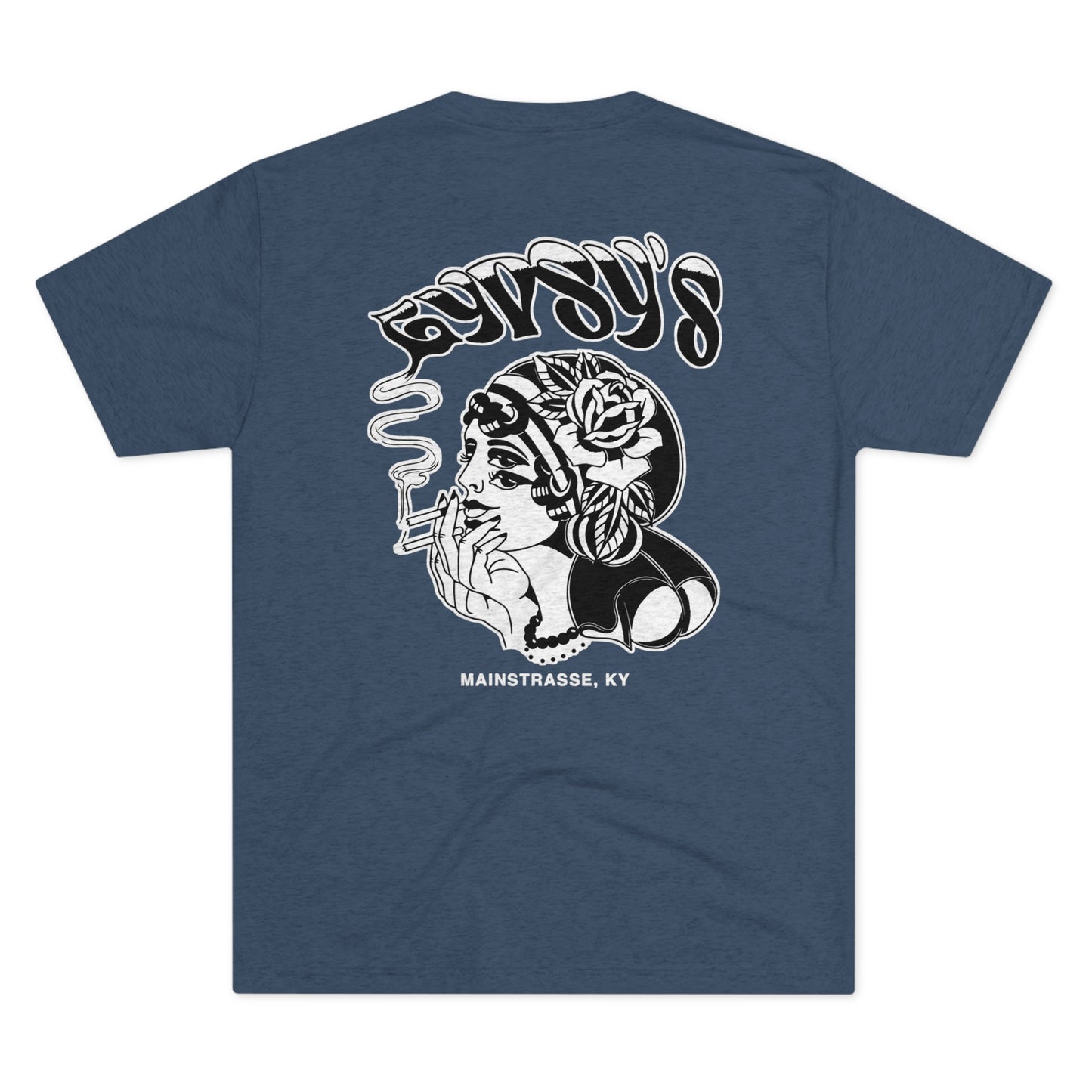 Unisex Tri-Blend Crew Tee | Gypsy's Double Gypsy Lady (by @ohbhave)