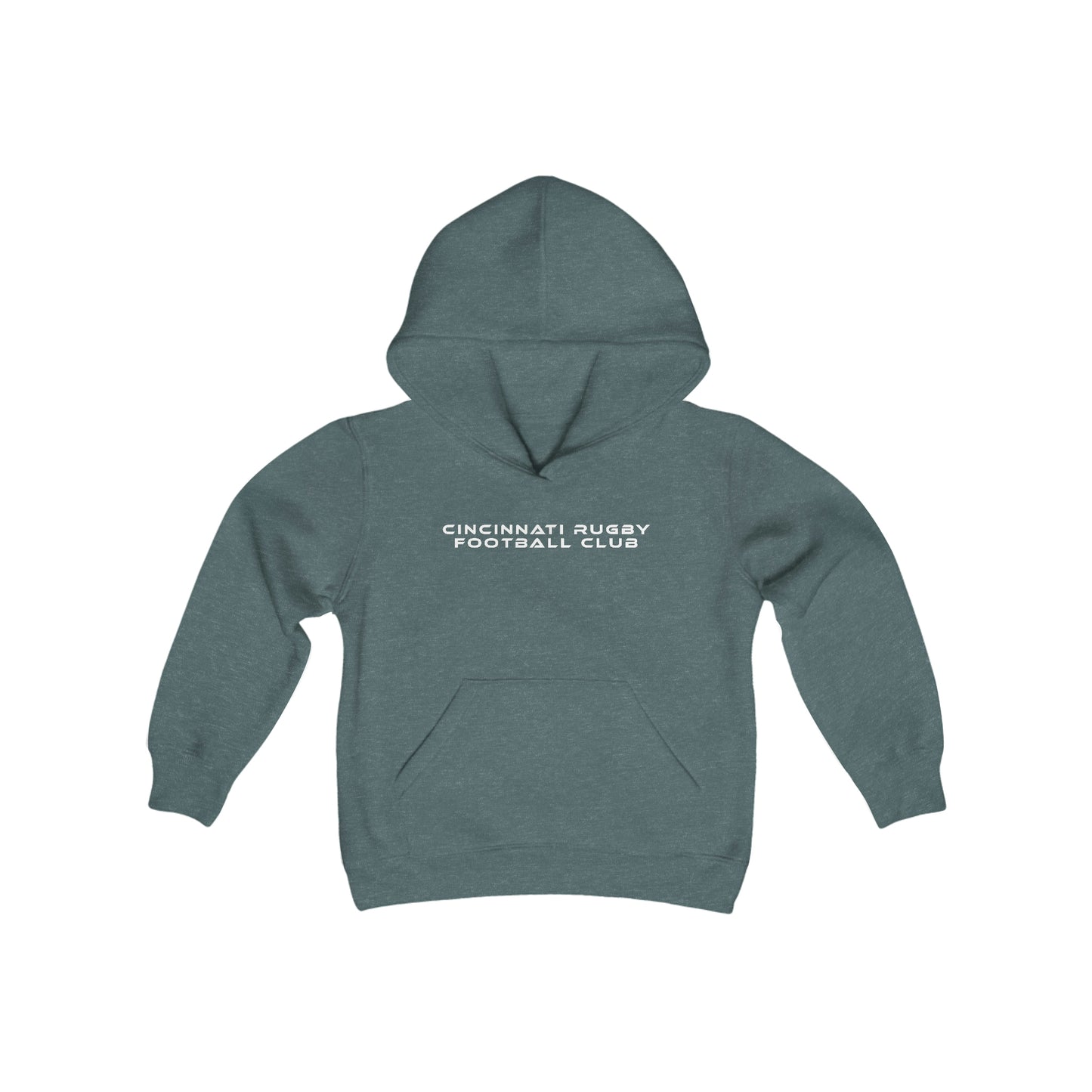 Youth Heavy Blend Hooded Sweatshirt | CRFC Wolfhounds Blue Crest