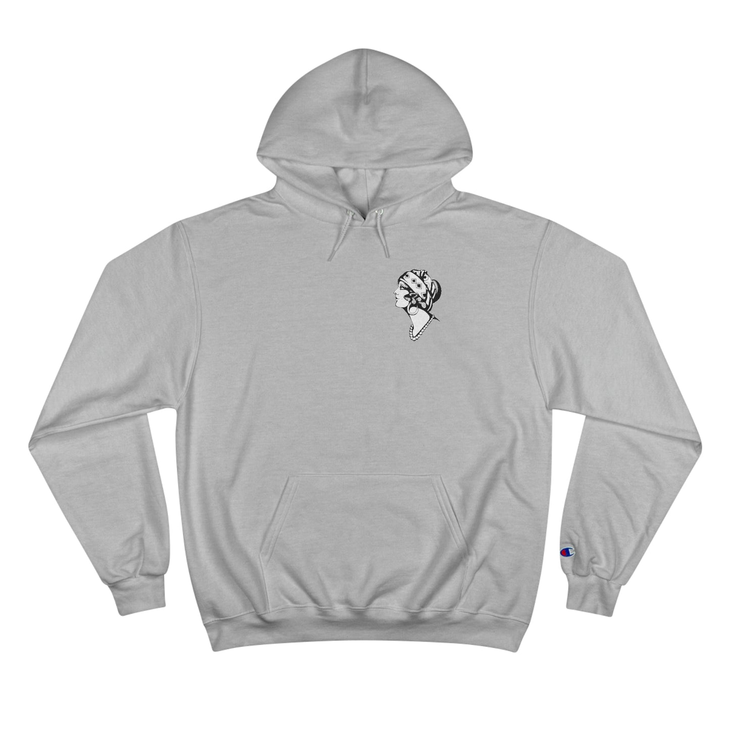 Unisex Champion Hoodie | Gypsy's Dancing Gypsy Lady (by @tylerabnertattoo)