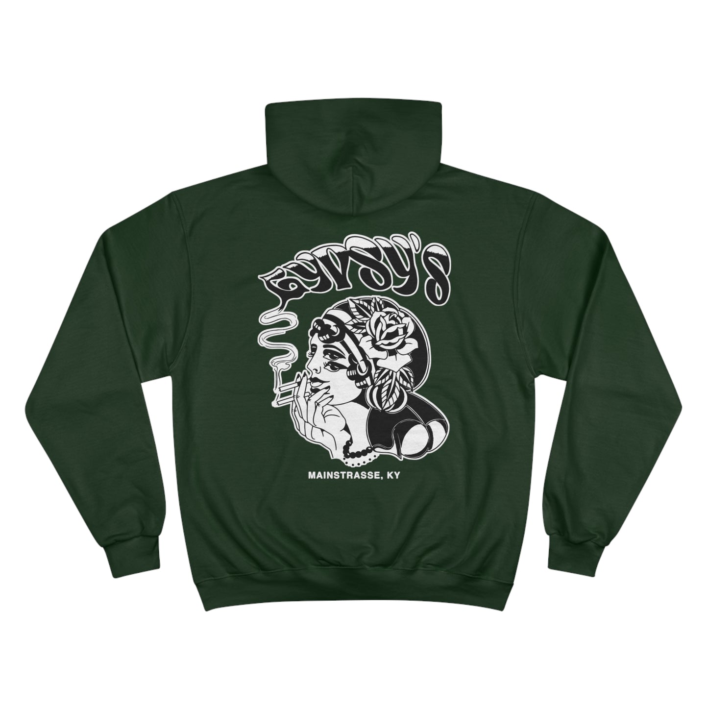 Unisex Champion Hoodie | Gypsy's Double Gypsy Lady (by @ohbhave)