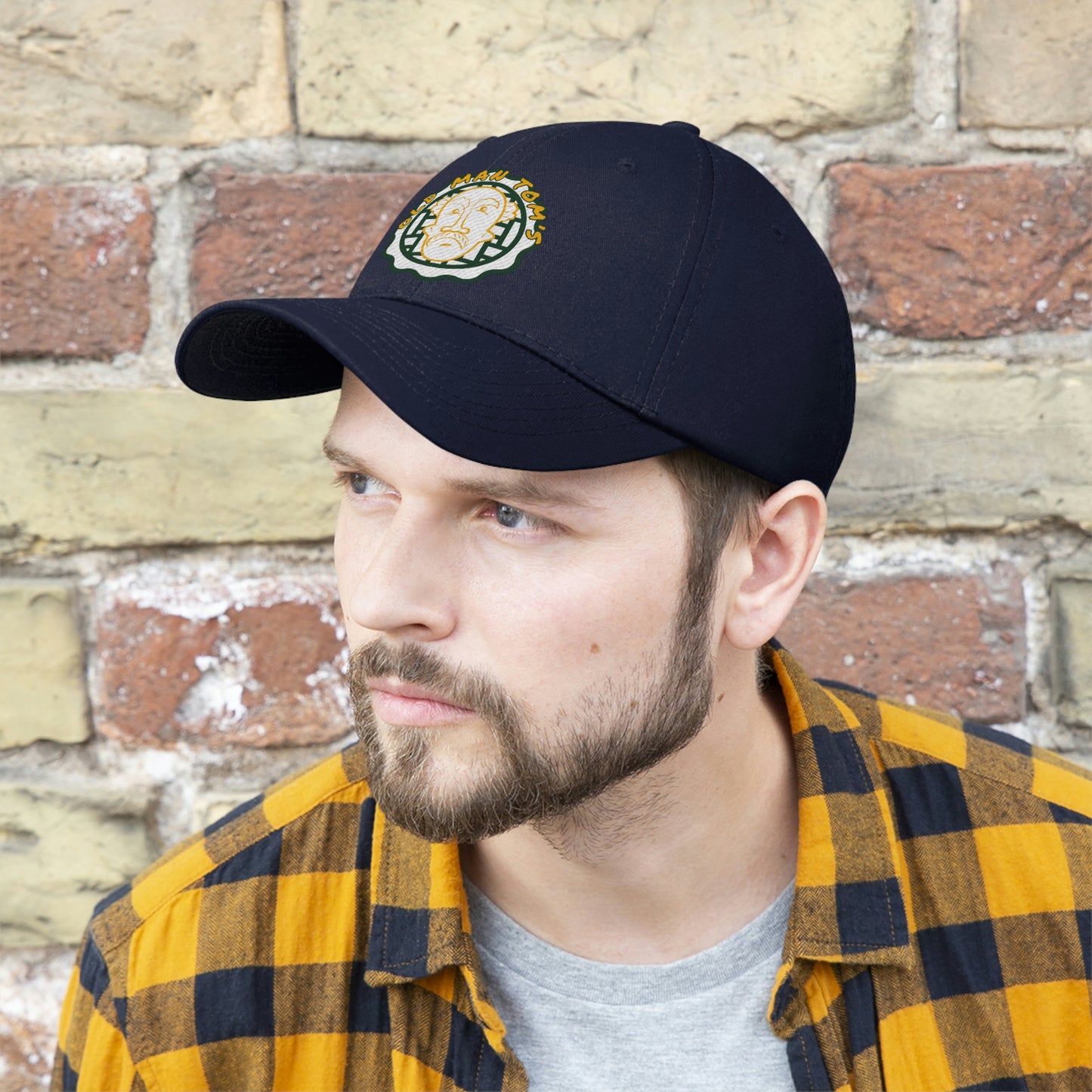 Old Man Tom's Logo Unisex Twill Hat