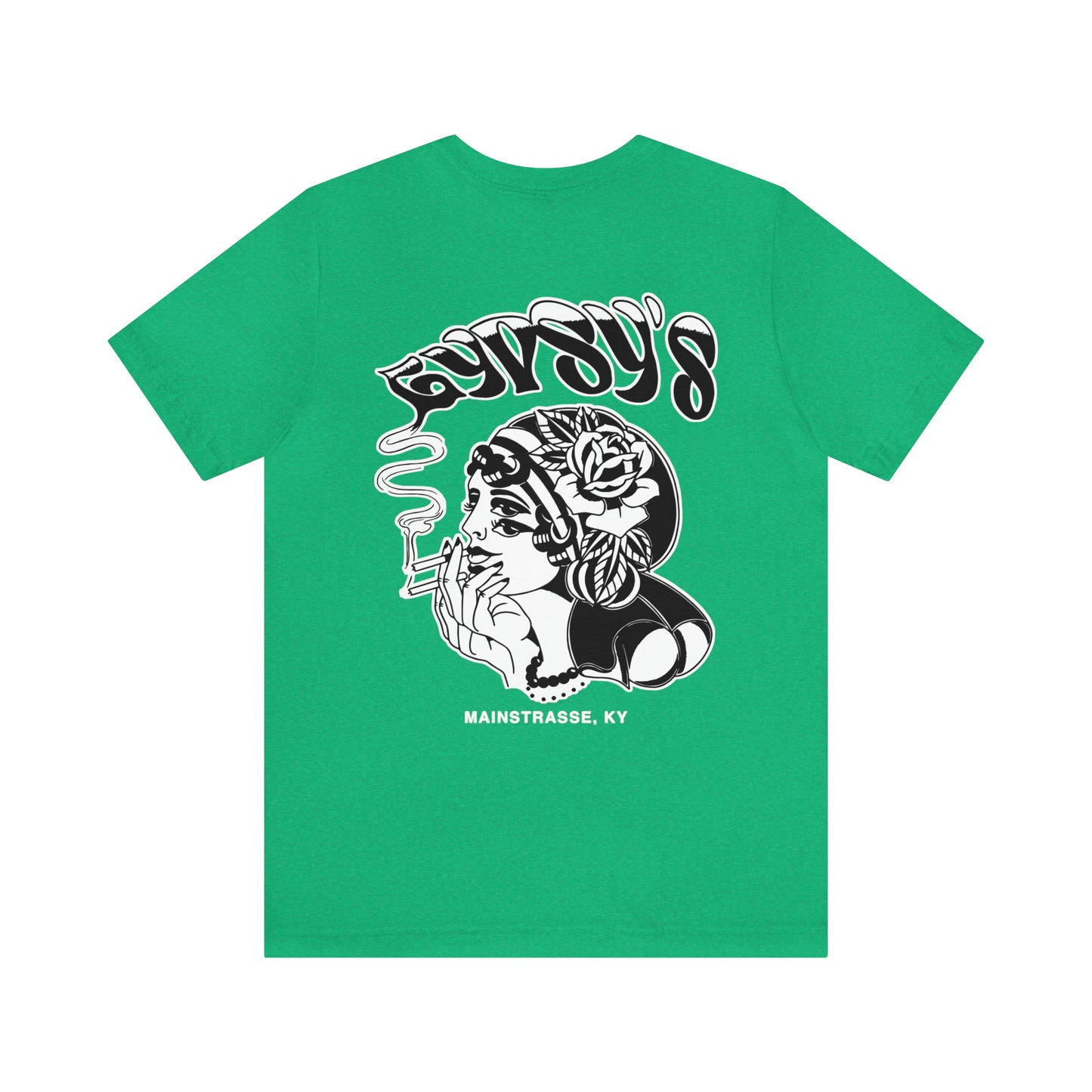 Unisex Jersey Short Sleeve Tee | Gypsy's Double Gypsy Lady (by @ohbhave)