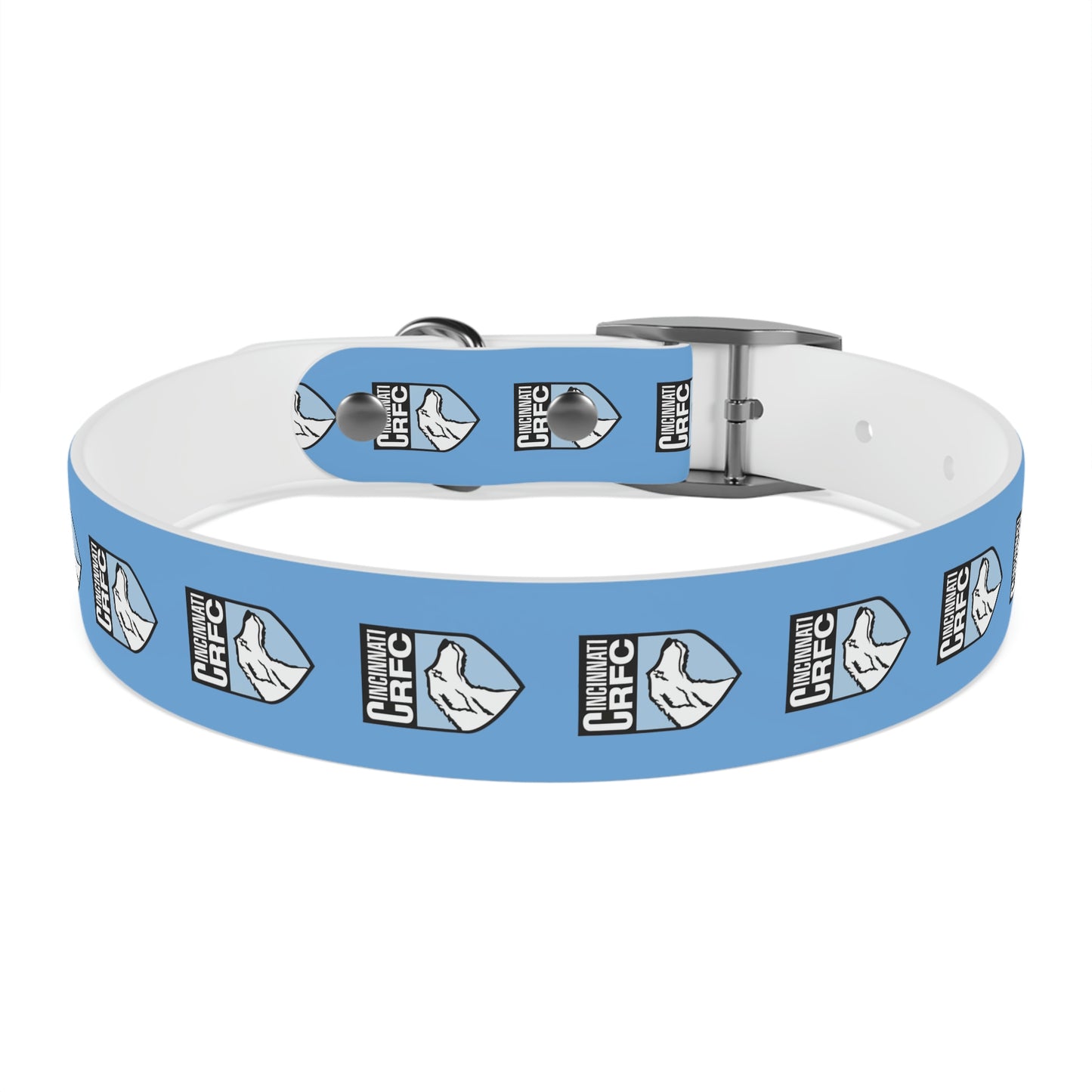 Dog Collar | CRFC Wolfhounds Blue Crest
