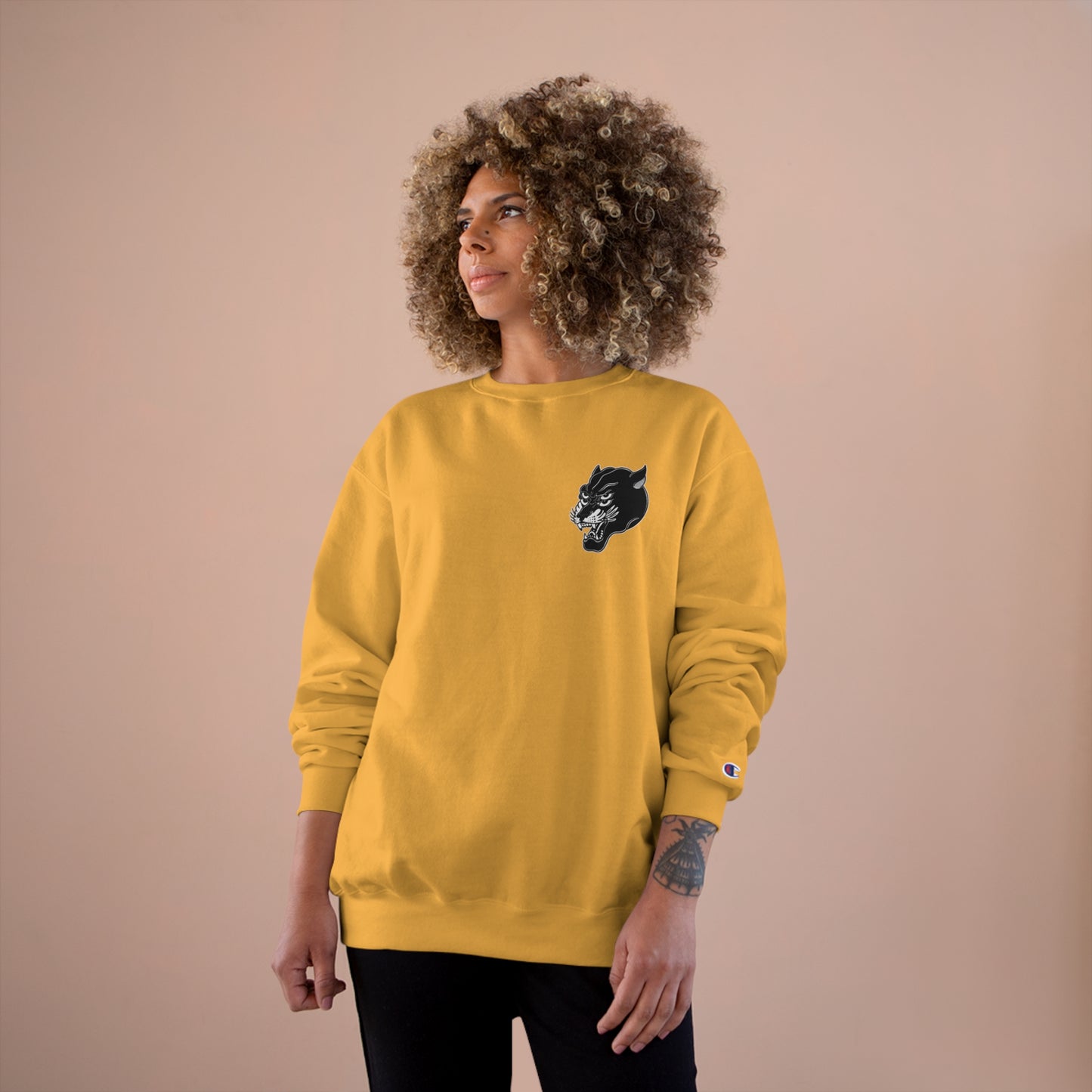 Unisex Champion Crewneck | Gypsy's Double Gypsy Lady (by @ohbhave)