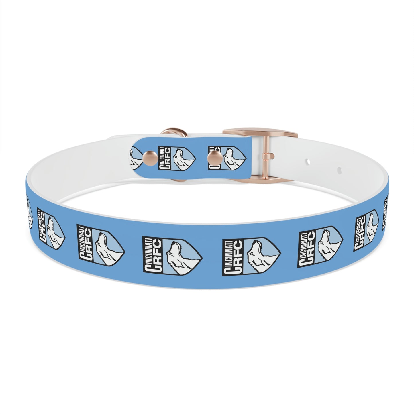Dog Collar | CRFC Wolfhounds Blue Crest