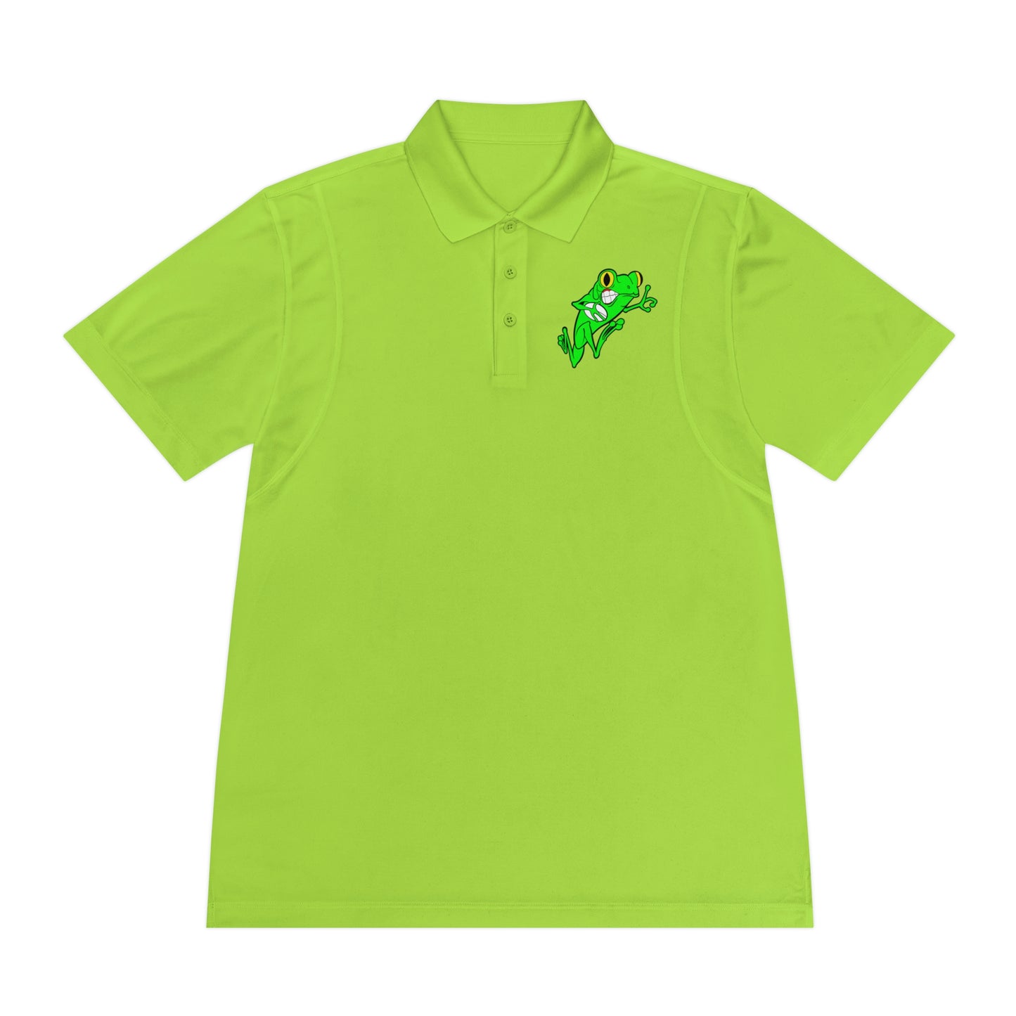 Men's Sport Polo Shirt | QCRFC Frogs Logo