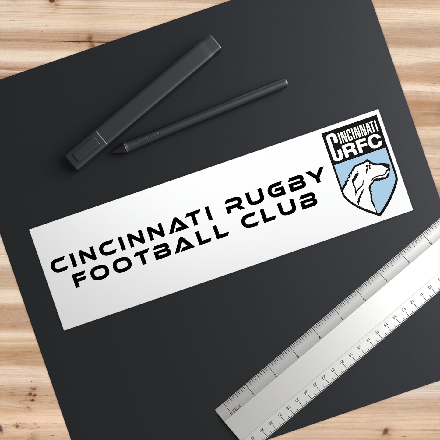 Bumper Sticker | CRFC Wolfhounds Blue Crest