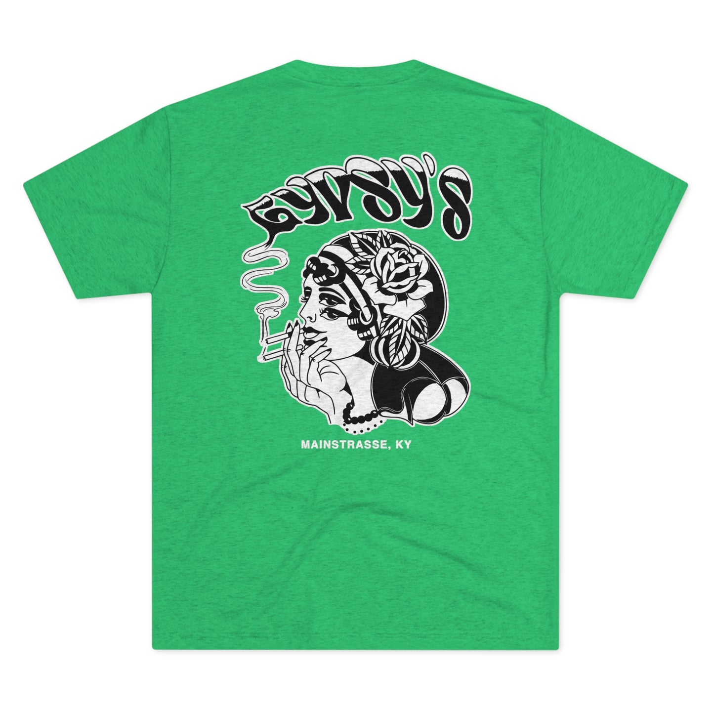 Unisex Tri-Blend Crew Tee | Gypsy's Double Gypsy Lady (by @ohbhave)