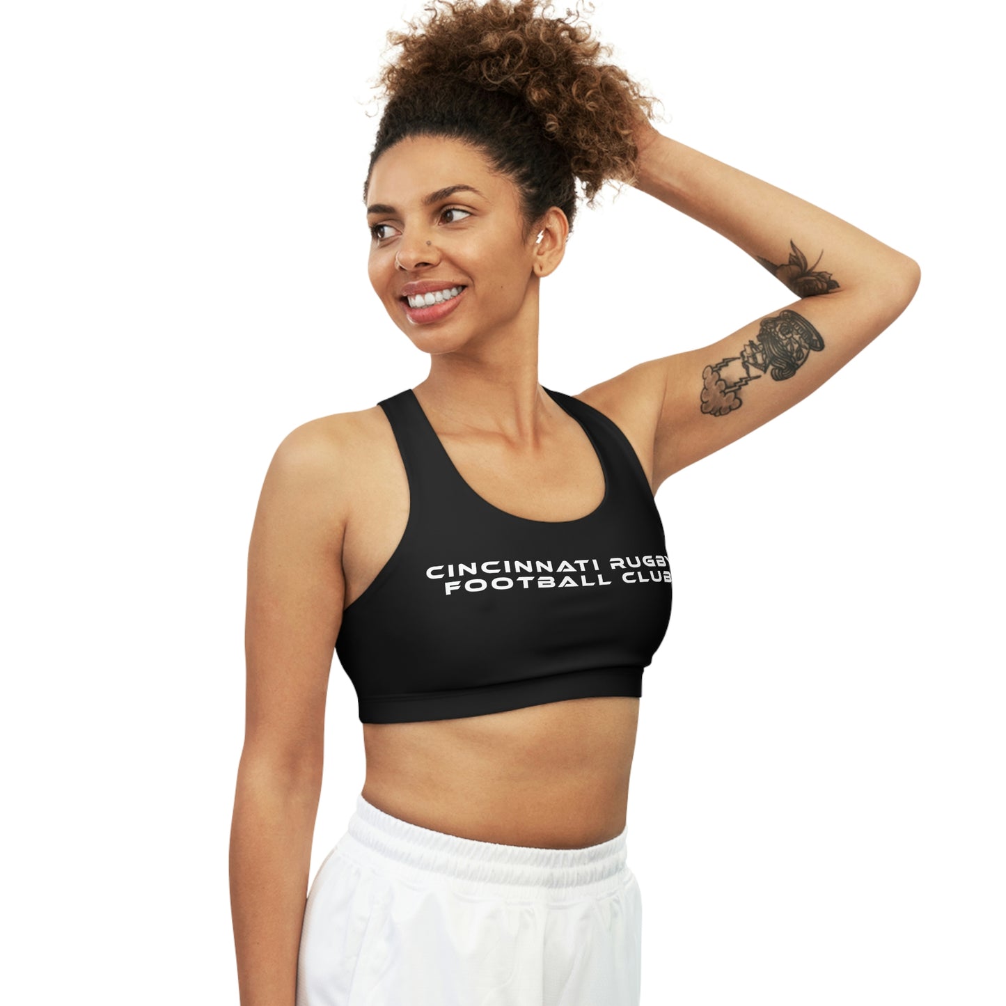 Seamless Sports Bra | CRFC Wolfhounds Blue Crest