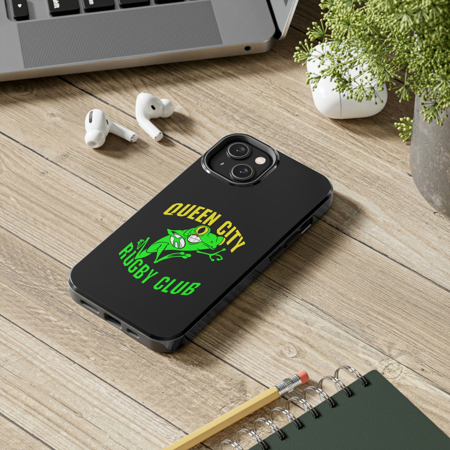 Tough Phone Cases, Case-Mate | QCRFC Frogs Logo