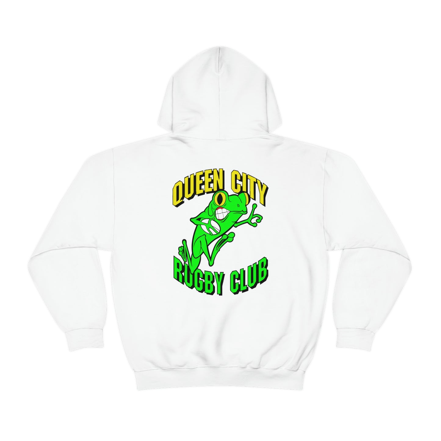 Unisex Heavy Blend™ Hoodie | QCRFC Frogs Logo