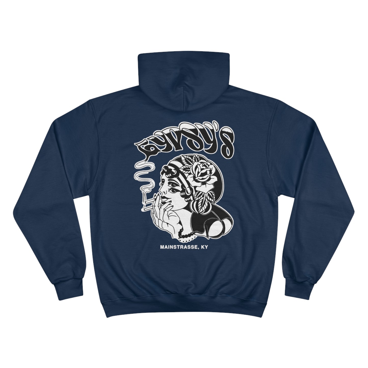 Unisex Champion Hoodie | Gypsy's Double Gypsy Lady (by @ohbhave)