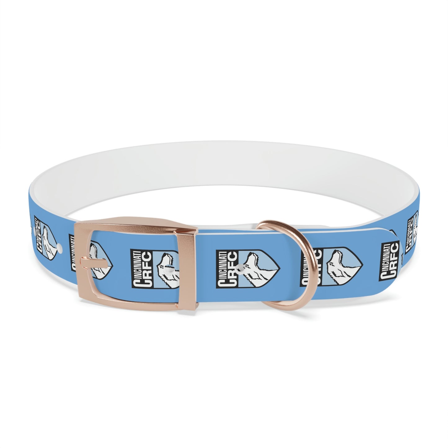 Dog Collar | CRFC Wolfhounds Blue Crest