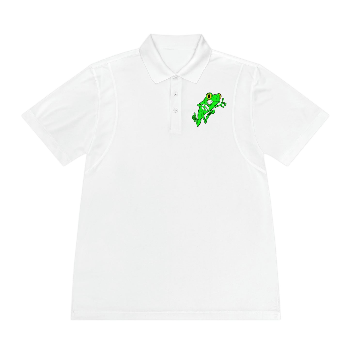 Men's Sport Polo Shirt | QCRFC Frogs Logo