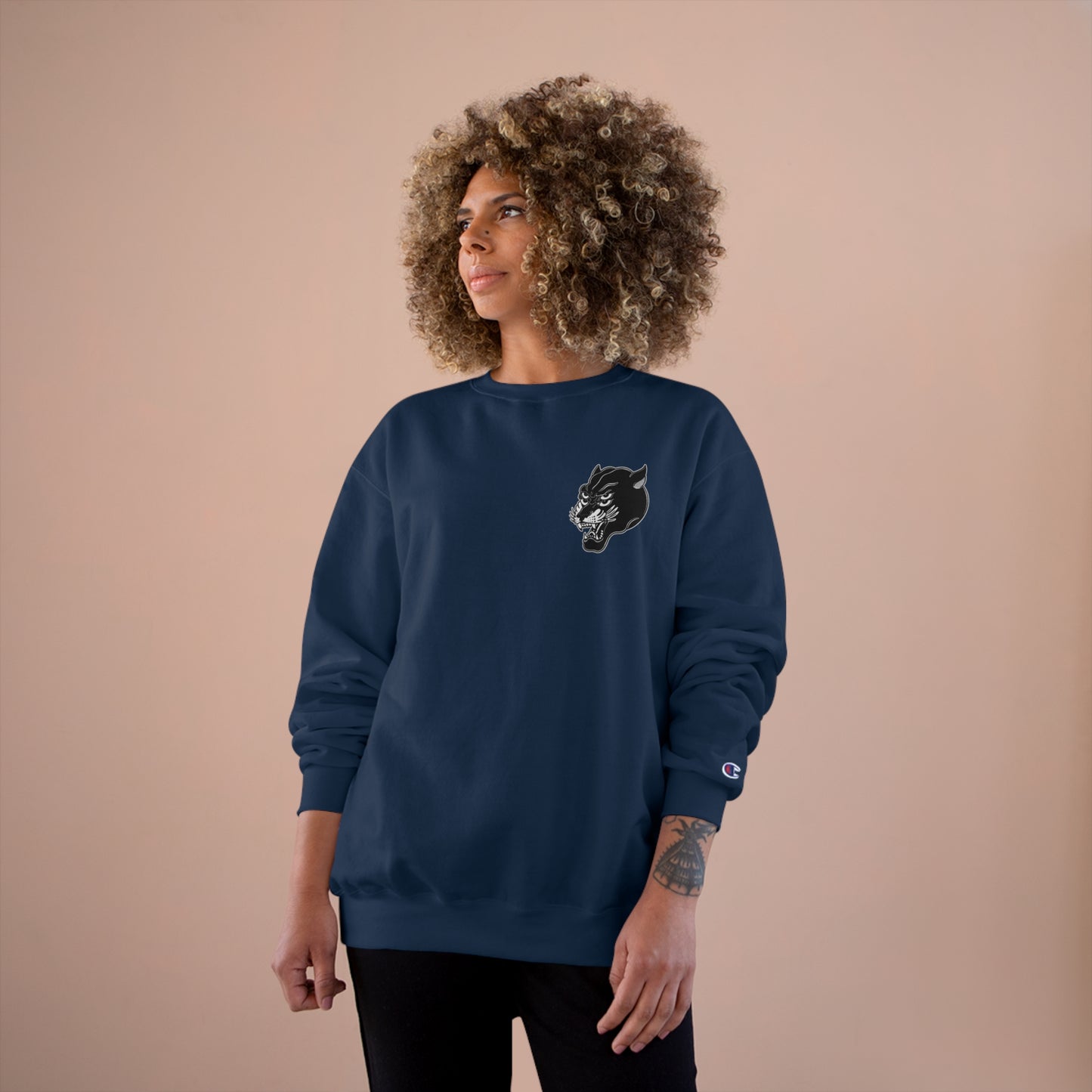 Unisex Champion Crewneck | Gypsy's Double Gypsy Lady (by @ohbhave)